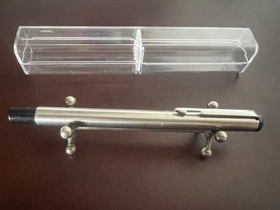 🔴 PARKER penna stilografica Vector cromata satinata pennino M cartuccia scrive