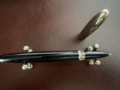 CONDOR Pluma Estilográfica A Pistón Deluxe Visible Vintage 