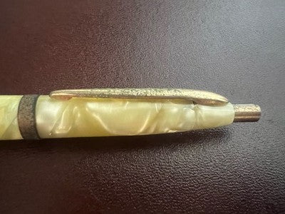 🔴 Matita meccanica celluloide marmorizzata a ragno con mine 1,4 vintage 1940