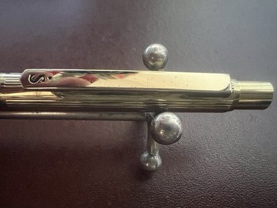 Sheaffer Stylo-Plume Sphère Doré Bouton Automatique Écrit Japon Vintage