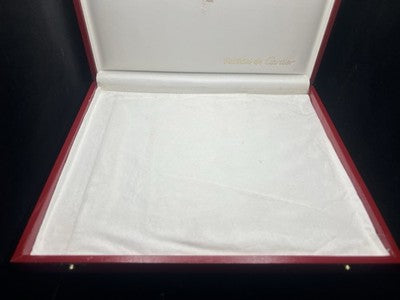 🔴 CARTIER Panthère Uhren-Schmuckkästchen REF. PLST 5098 Vintage ORIGINAL 