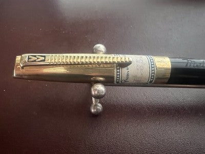 🔴 MEILOR penna stilografica pennino ORO 14KT Soennecken eG vintage '45 NOS
