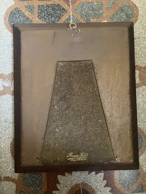 🔴 Quadro LIMOGES arte limosina smalti oro SAN NICOLA Bouasse Lebel Paris antico