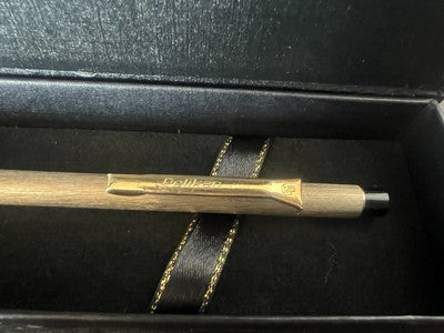 Pelikan Stifte Kugel Druckknopf Snap Metall Matt Vergoldet Vintage