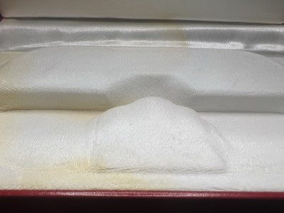 🔴 CARTIER fodero occhiali SANTOS 701 astuccio custodia numero seriale ORIGINALE