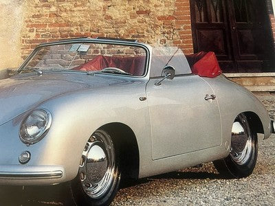 🔴 PORSCHE 356 poster stampe 35x25 IL TEMPO originali vintage 10 PEZZI
