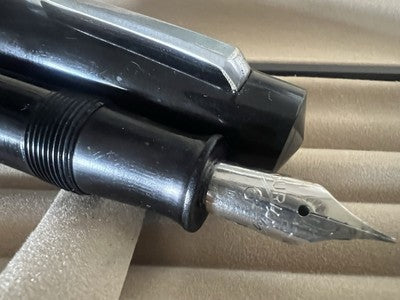 Scledense Stylo-Plume Stylo à Plume Celluloid Grande A Levier Vintage Prototyp