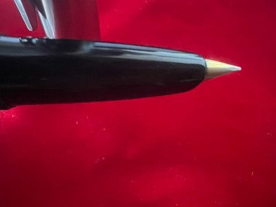 Montblanc Füllfederhalter Monterosa Silvexa Feder Gold 14 KT Vintage 1950