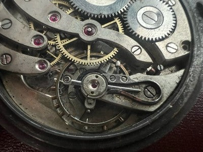 Postala Taschenuhr Anker Porzellan Vintage Teile Ersatzteile Reparatur