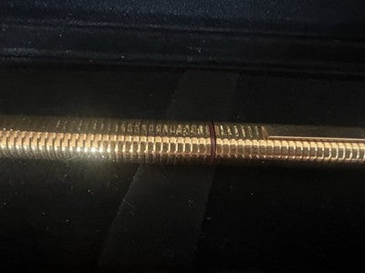 Cartier Stylo-Plume Stylo à Plume Vendome Trinity Godron M Plaqué Cartouches