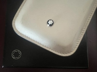 🔴 MONTBLANC Cover Meisterstück iPhone 5 ref. 110182 originale con box