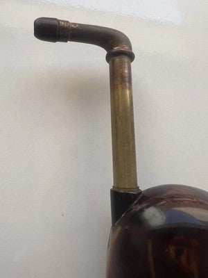 🔴 Trombetta cassa amplificatore udito ascolto Clarvoy celluloide vintage 1800