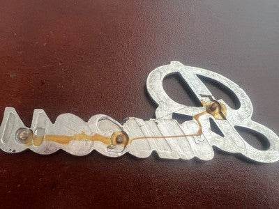 Armes Austin Princess Voiture Écrit Emblème Logo Métal Original