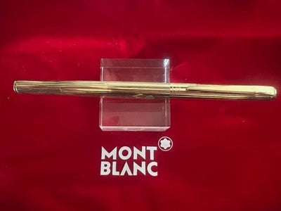 Stylo Montblanc Noblesse Avec Nib En OR 14 kt Et Étui