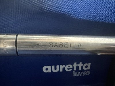 🔴 AURETTA penna stilografica By Aurora Elisabetta con cartucce vintage 1970