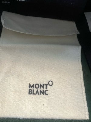 🔴 MONTBLANC scatola portafoglio completa con garanzia e contro scatola 118694