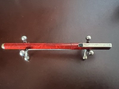 OMAS Kugelschreiber Roter Lack Mit Druckkappe Vintage
