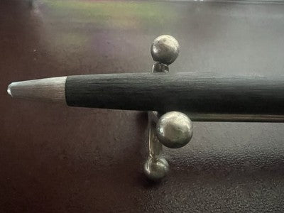 Aurora Stylo-Plume à Bille 98 Résine Satin Capuche Métal Écrit Vintage 