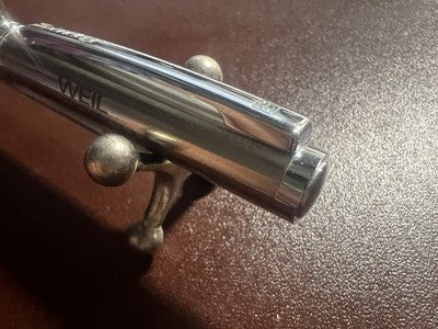 🔴 SENATOR penna sfera cromata pubblicitaria studio legale Weil gotshal