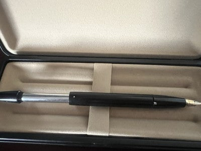 SHEAFFER'S Pen Fountain Pen Gold Snorkel Fill Black Marking Vintage