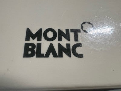 🔴 MONTBLANC scatola portafoglio completa con garanzia e contro scatola 118694