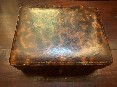 🔴 Matranga Liberty 1940 antique jewelry box, earring case, case