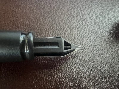 🔴 WATERMAN penna stilografica Graduate cromata punta F con penna sfera