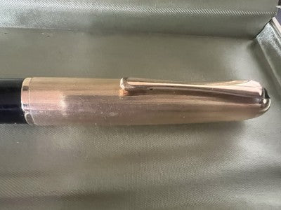 🔴 AURORA penna stilografica 88 pistone pennino ORO scrive 351965 vintage 1950