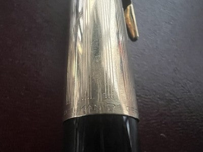 Pelikan P1 Stylo-Plume Stylo à Plume Noire À Piston Stylo Plume F Vintage 1959 