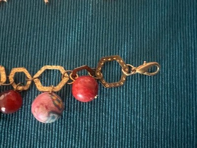 Bracelets Costume Jewelry With Charms And Pendants Vintage N.6