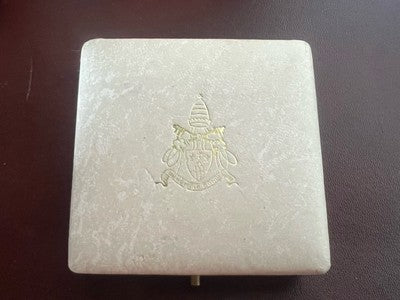 🔴 VATIKANISCHE BRONZEMEDAILLE PAUL VI. RAT BRONZE FDC-Etui 