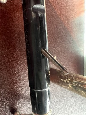 Goldmichel Stylo-Plume Stylo à Plume Celluloid Deutschland 810 Levier Écrit Rétro 