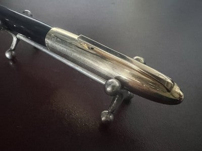 🔴 OMAS penna stilografica 556/S Extra cappuccio dorato pennino ORO Brevetto 445