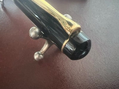 🔴 PELIKAN penna sfera K200 Marbled Blue venature iridescenti vintage 1980