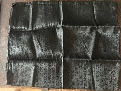 🔴 DOLCE E GABBANA sacca borsa accessori anti polvere o viaggio L 43 h 44 cm