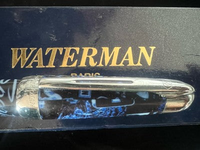 🔴 WATERMAN penna stilografica HARLEY DAVIDSON M bandiera americana moto