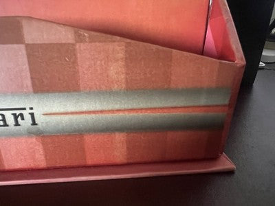 Ferrari Pocket Document Desk Original Red A Chess Vintage Office