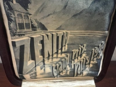 🔴 ZENITH box scatola orologio tasca astuccio Grand Prix Paris 1900 vintage