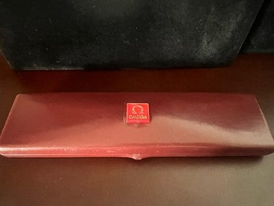 🔴 OMEGA scatola astuccio per orologi De Ville Seamaster Genève Constellation