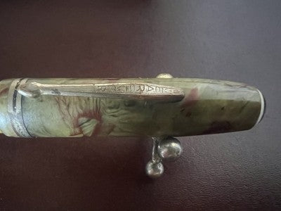 Wearever Stylo à Plume Celluloïd Marbré Levier Écrit F Vintage 1940