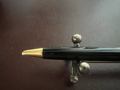 Aurora Stylo-Plume Sphère Série Aigle Noire Or Écrit Parfaitement Vintage