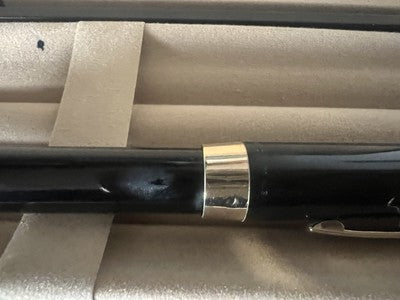 SHEAFFER'S Pen Fountain Pen Gold Snorkel Fill Black Marking Vintage