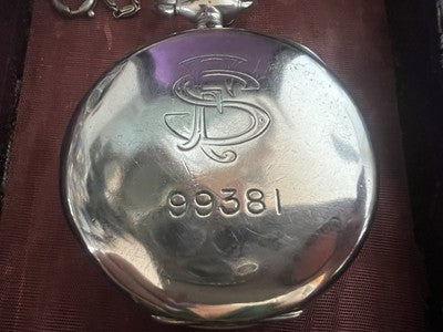 🔴 ZENITH orologio tasca Ferrovie Stato Gran Prix 1900 ASSEGNATO capo stazione