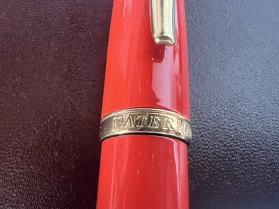 Waterman Stylo-Plume Stylo à Plume Carene Laque Corail Orange Or 18 KT F