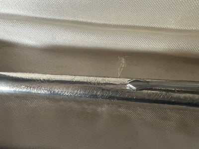 Stylo-Plume Sphère Argent 800 Corps Ciselé À Main Bas Relief Vintage 30 
