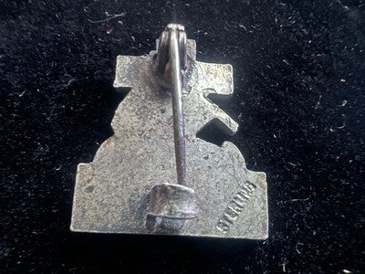 🔴 Spilla patriottica USA ARGENT sterling + gettone casinò Las Vegas 1993 Lot 5