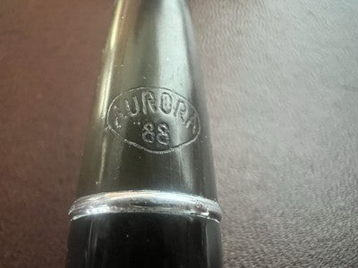 Aurora Füllfederhalter 88, 14 Karat Gold, Kolbenmarkierung, Vintage 896608 