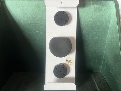 🔴 BRIO TIME orologio barometro igrometro parete muro ferro BIANCO vintage