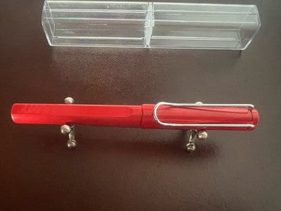 LAMY Bolígrafo Safari Rojo Resina Recarga Roller Escribe
