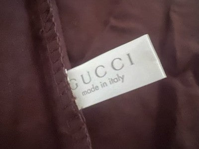 🔴 GUCCI sacca borsa scarpe anti polvere cotone custodia o viaggio L19 originale